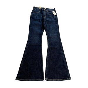 American Eagle Outfitters Dark Blue Flare Jeans. Never worn removed tags.